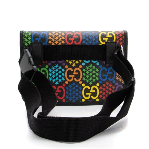 paper bag gucci original|Gucci psychedelic belt bag.